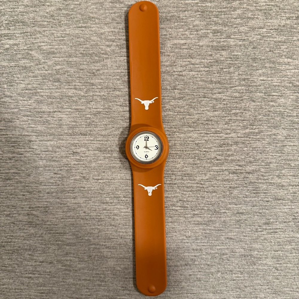 University of Texas Silicone Slap Watch